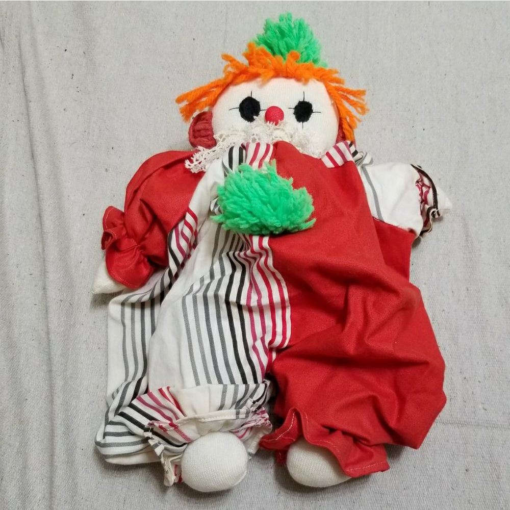 Vintage Clown plushie